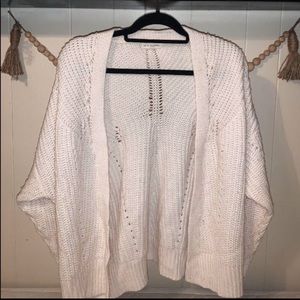 PacSun white cardigan one size